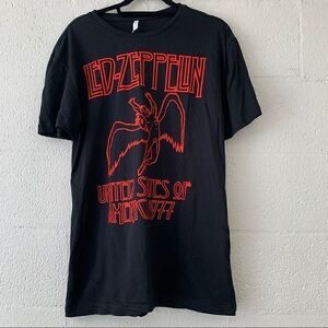 NWT Led Zeppelin Red Band Tee